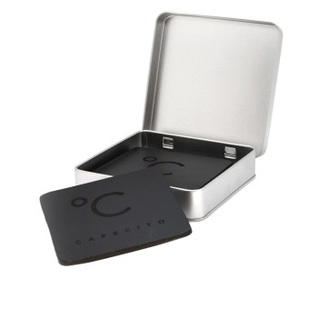 Cafecito Leather Coasters